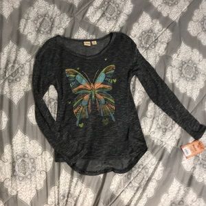 Mudd butterfly sweater size 7/8